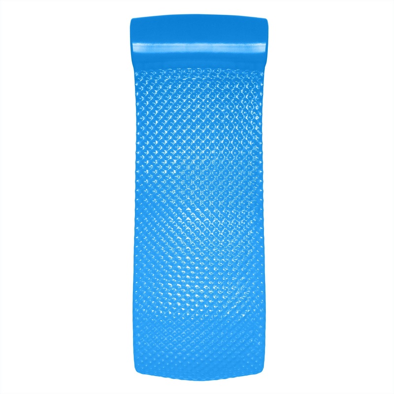 TRC Recreation Super Soft 2 Thick Vinyl Swimming Pool Float Mat, Bahama Blue