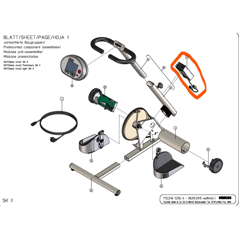 RECK 100.003.797 Viva2 External power supply