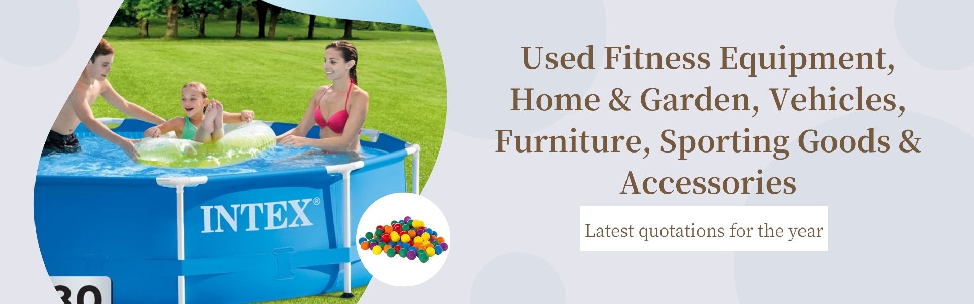 Used Fitness Equipment, Home & Garden, Vehicles, Furniture, Sporting Goods & Accessories